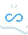 The white icon of MailTime AI Unlimited